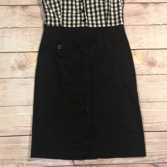SOLD Forever 21 buffalo plaid gingham dress m - Picture 2 of 5
